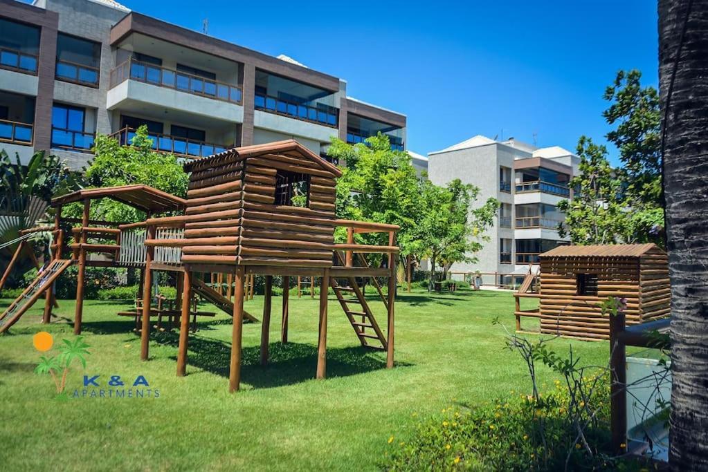 Cumbuco Wai Wai Apartamento Com Vista Para O Mar Ngoại thất bức ảnh