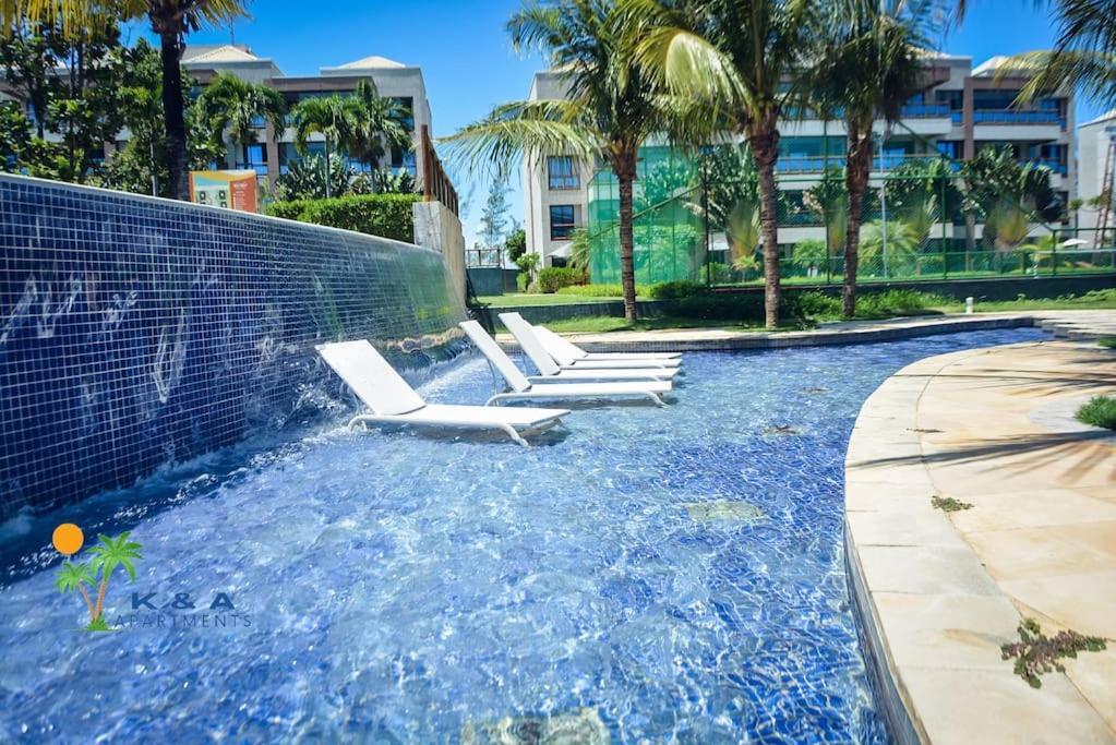 Cumbuco Wai Wai Apartamento Com Vista Para O Mar Ngoại thất bức ảnh