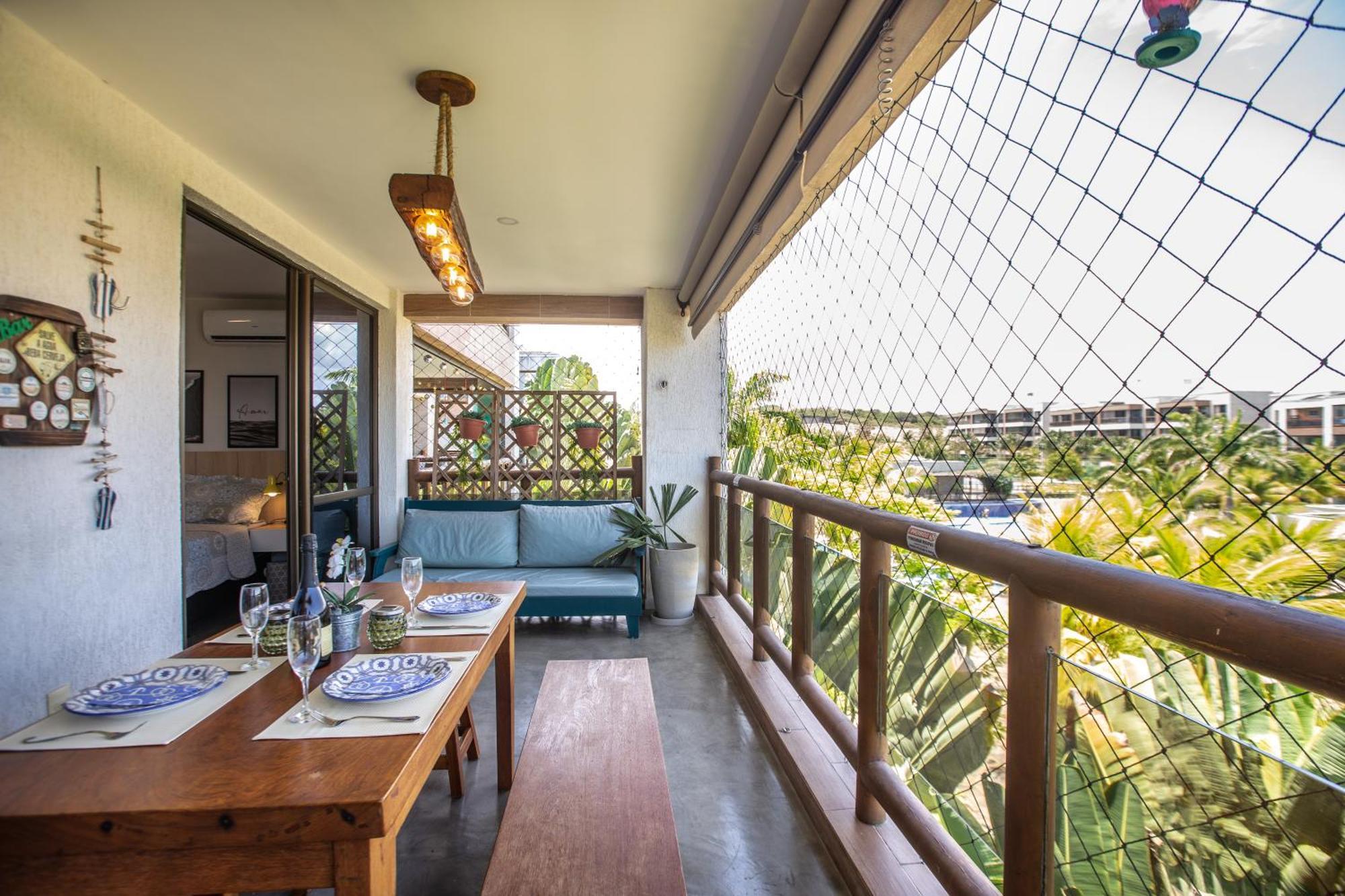 Cumbuco Wai Wai Apartamento Com Vista Para O Mar Ngoại thất bức ảnh