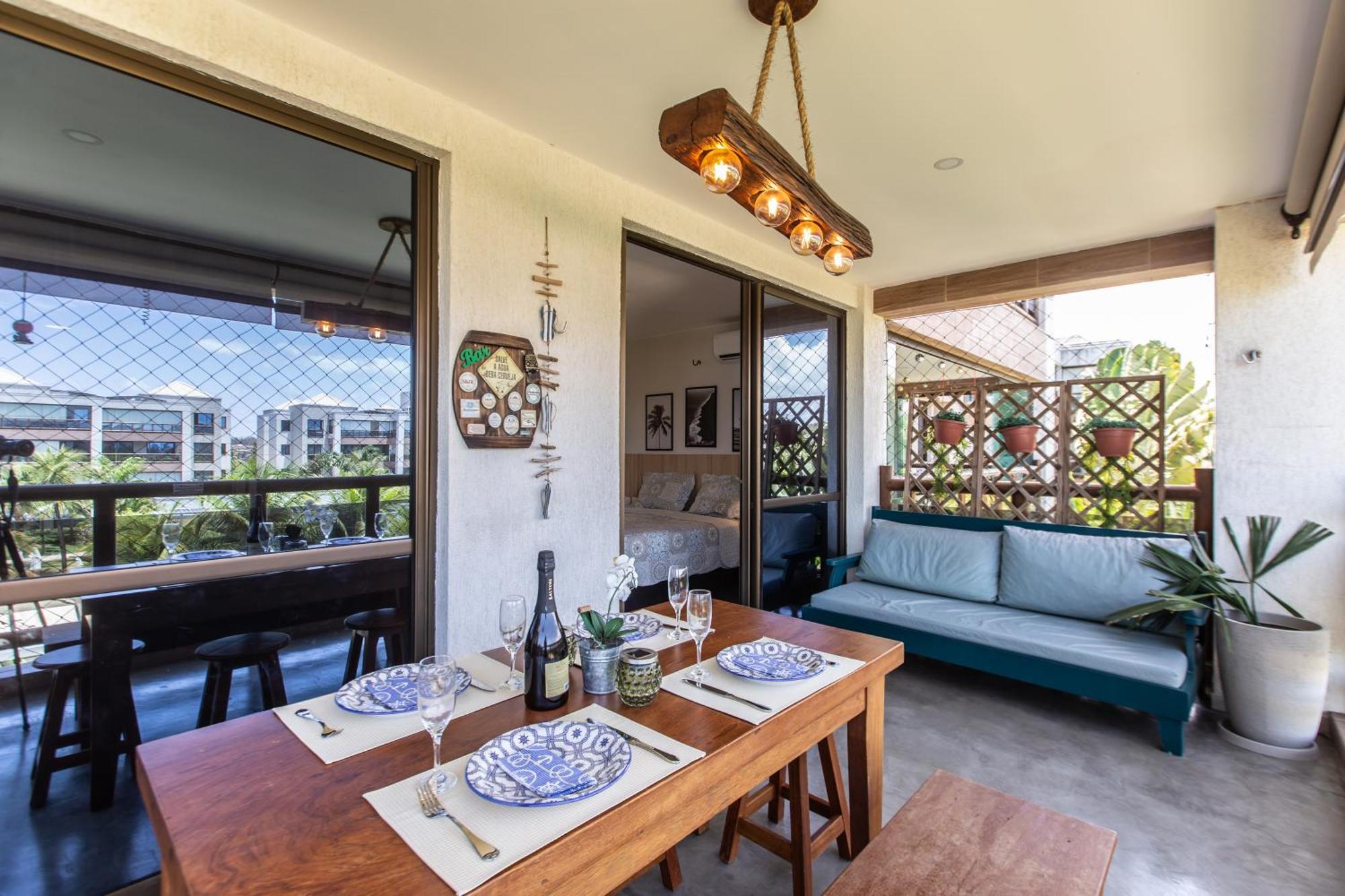 Cumbuco Wai Wai Apartamento Com Vista Para O Mar Ngoại thất bức ảnh