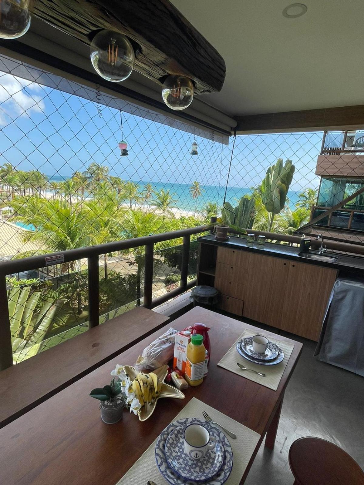 Cumbuco Wai Wai Apartamento Com Vista Para O Mar Ngoại thất bức ảnh